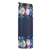 Blume Bouquets Border Thermosbecher (Nach rechts gedreht)