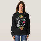 Blume Bouquets Königin der Blume Florist Sweatshirt (Vorne ganz)