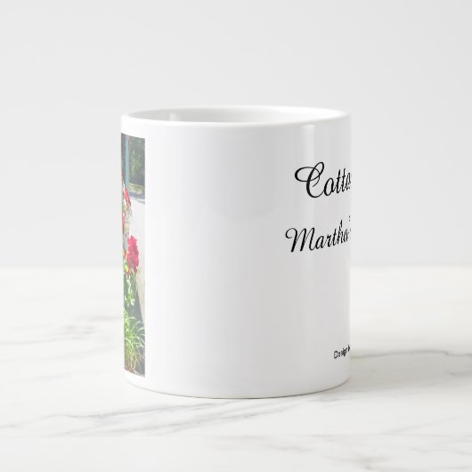 Blume Box Geraniums - Martha's Vineyard Jumbo-Tasse (Vorderseite)