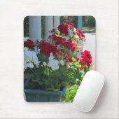 Blume Box Geraniums - Martha's Vineyard Mousepad (Mit Mouse)