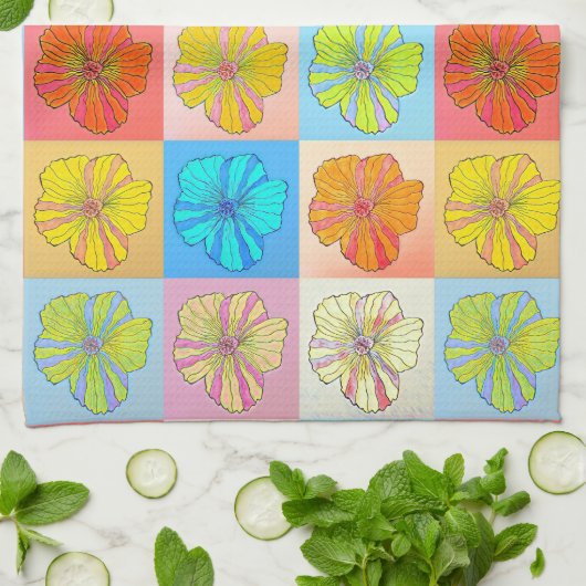 "Blume Box" Küchentücher (Gefaltet)