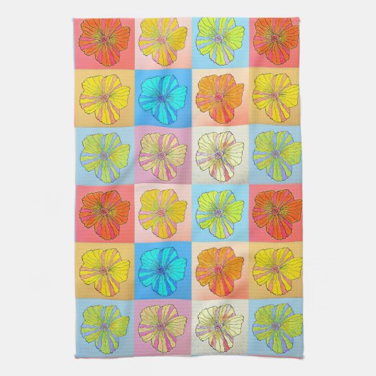 "Blume Box" Küchentücher (Vertikal)