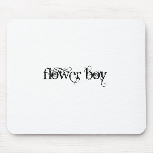 Blume Boy Mousepad (Vorne)