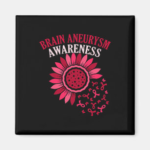 Blume Brain Aneurysm Aufklärung Monat Beilage Magnet