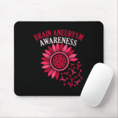 Blume Brain Aneurysm Aufklärung Monat Beilage Mousepad (Mit Mouse)