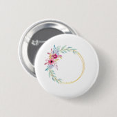 Blume Branch Corolla Wreath Lease Spring 3 Button (Vorne & Hinten)