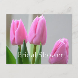 Blume Brautparty Einladungspostkarte