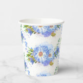 Blume Brautparty Pappbecher (Links)