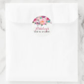 Blume Brautparty Sticker (Tasche)
