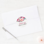 Blume Brautparty Sticker (Umschlag)