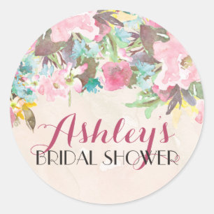 Blume Brautparty Sticker