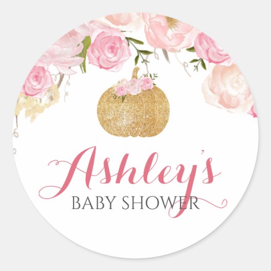 Blume Brautparty Sticker (Vorderseite)