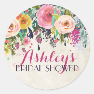 Blume Brautparty Sticker