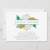 Blume Bridal Dusche Einladung (Vorderseite)