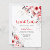 Blume Bridal Luncheon Einladung (Vorderseite)