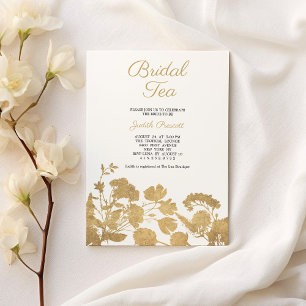 Blume Bridal Tee Party Brautparty Einladung