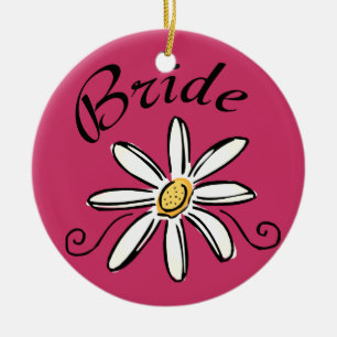 Blume Bride Keramik Ornament