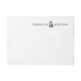 Blume Briefing Maroon Wedding Wrap rund um Label