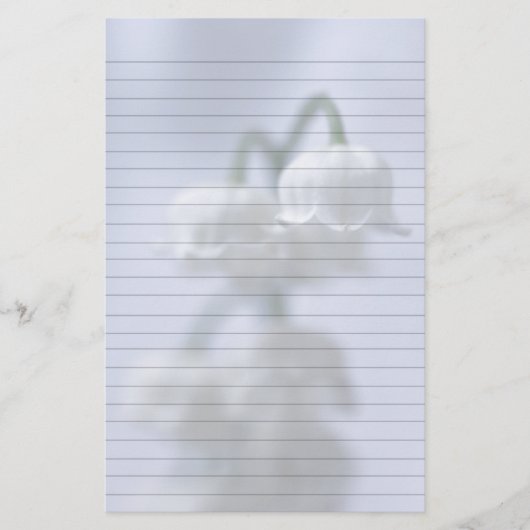 Blume Briefpapier (Vorderseite)