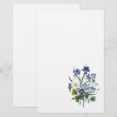 Blume Briefpapier (Vorne/Hinten)