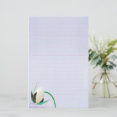 Blume Briefpapier (Stehend Vorderseite)