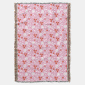 Blume bringen Farbe in Ihre Welt Decke (Vorderseite Vertikal)