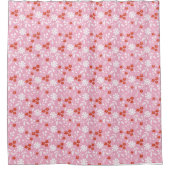 Blume bringen Farbe in Ihre Welt Duschvorhang (Vorderseite)