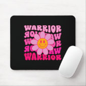Blume Brustkrebs Krieger rosa Band Mousepad (Mit Mouse)