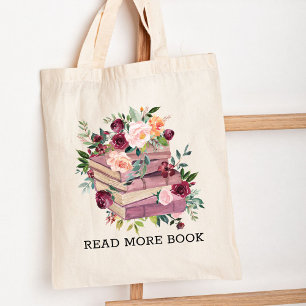 Blume "Buch und Rose" Tasche "Blumenlesen"