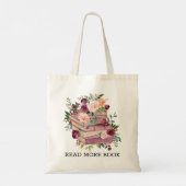 Blume "Buch und Rose" Tasche "Blumenlesen" (Rückseite)