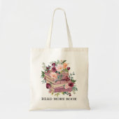 Blume "Buch und Rose" Tasche "Blumenlesen" (Vorne)