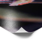 Blume Bud Fotodruck (Ecke)