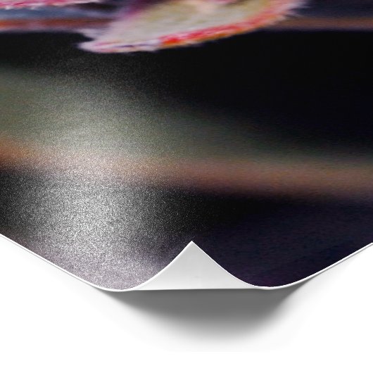 Blume Bud Fotodruck (Ecke)