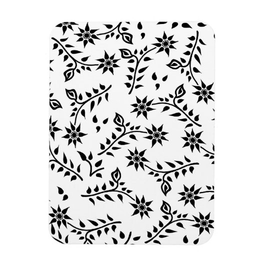 Blume, Bud & Leaf Magnet (Vertikal)