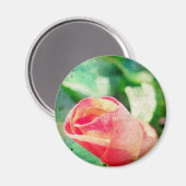 Blume Bud Magnet (Vorderseite/Rückseite)