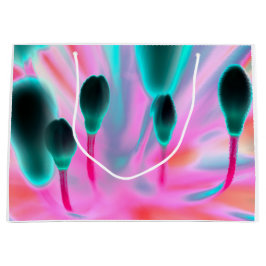 Blume Buds Fantasy Design Geschenktasche Große Geschenktüte