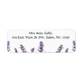 Blume Buds Rücksendeadresse (Vorne)