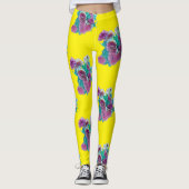 Blume-Bukett Leggings (Vorderseite)