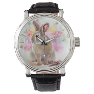 Blume Bunny Armbanduhr