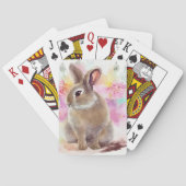Blume Bunny Spielkarten (Rückseite)