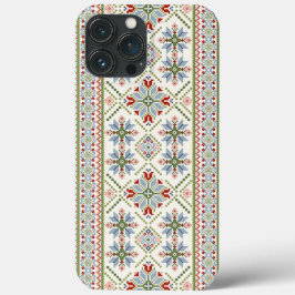 Blume Burst Tatreez Print iPhone Case