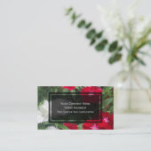 Blume Business Cards Visitenkarte (Stehend Vorderseite)