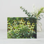 Blume, Bute Park, Cardiff, Wales Karte (Stehend Vorderseite)