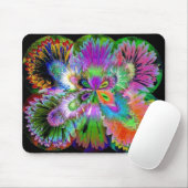 Blume Butterfly Abstrakt Mousepad (Mit Mouse)