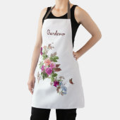 Blume & Butterfly Gardener Personalisiert Schürze (InSitu)