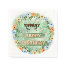 Blume & Butterfly Geburtstag