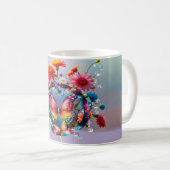 Blume Butterfly Kaffeetasse (VorderseiteRechts)