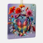 Blume Butterfly Keramikornament (Rechts)