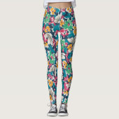 Blume Butterfly Leggings (Vorderseite)