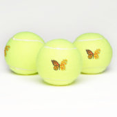 Blume Butterfly mit gelbem Kalifornien-Mohn Tennisbälle (Multi)